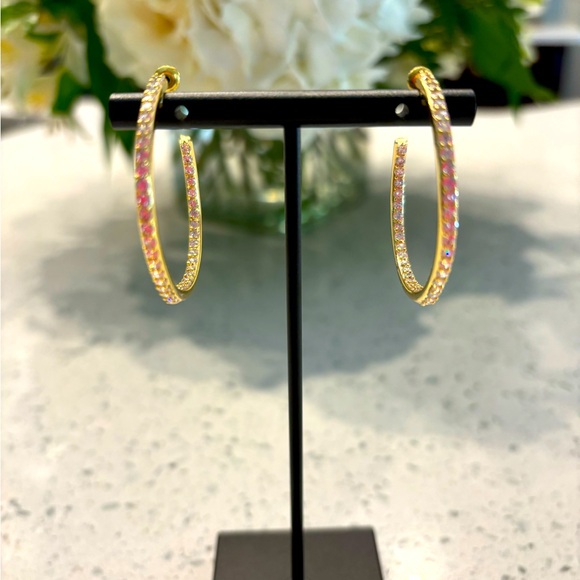 THREE Kate spade hoop earring sets - Picture 2 of 5